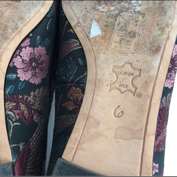 SAM EDELMAN Brocade Bow Bird Flats - Picture 9 of 10